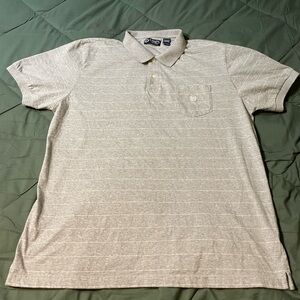 Chaps pocket monogram polo shirt XL
